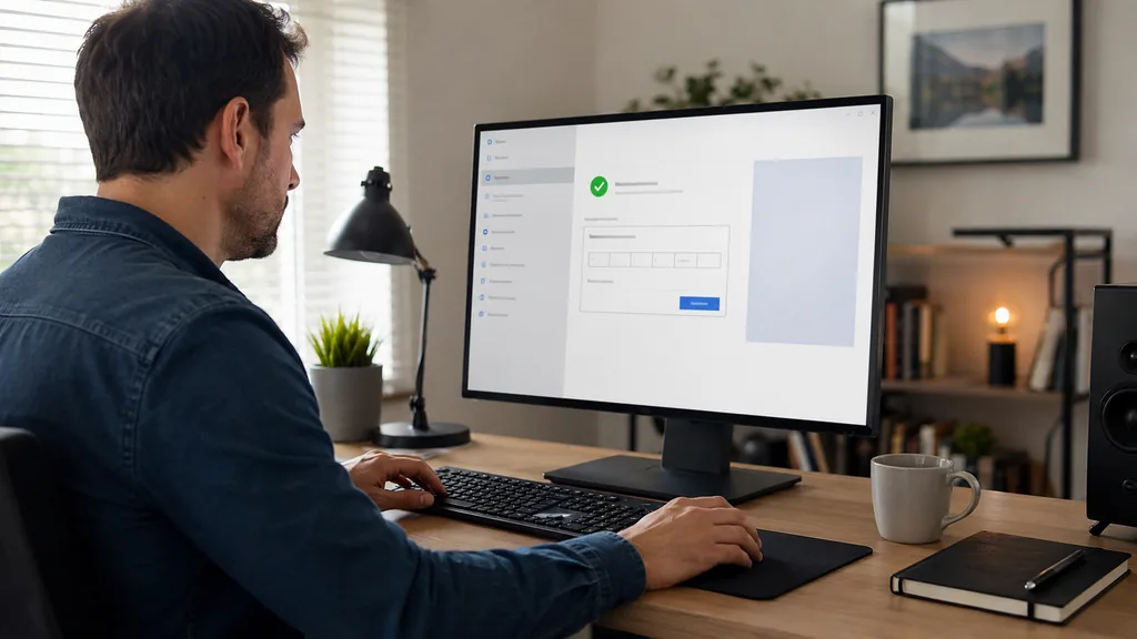 Utilisateur activant Windows 10 avec une clé produit valide sur un ordinateur de bureau
