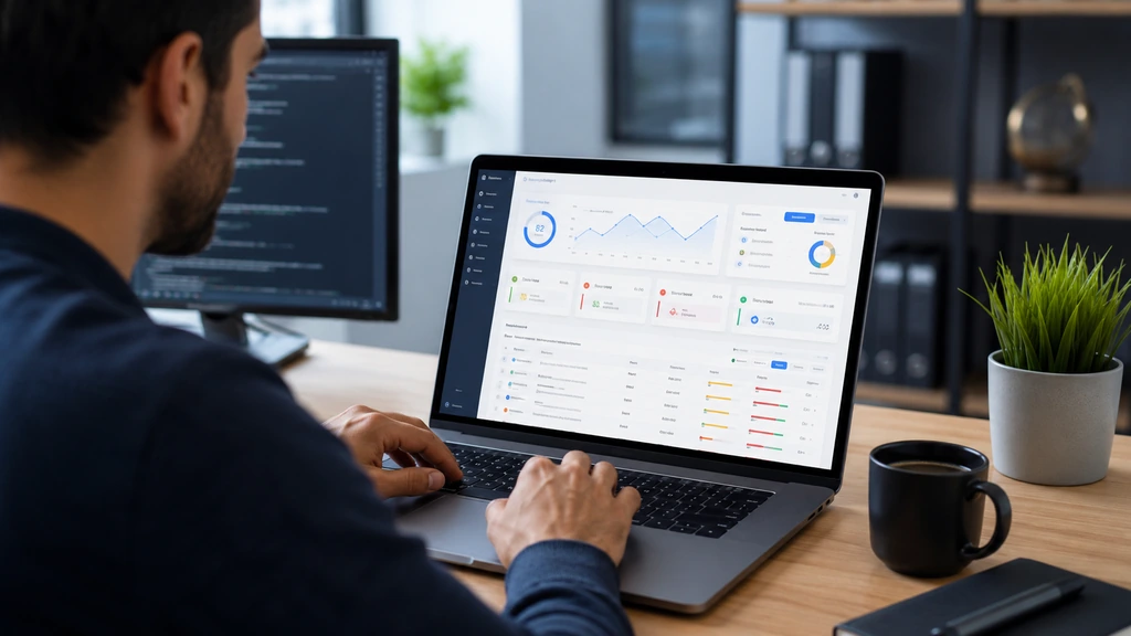 Analyse de sécurité web sur un tableau de bord de scan de vulnérabilités